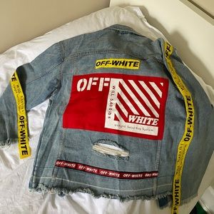 Off-White Denim Jacket - Brand New With Tags